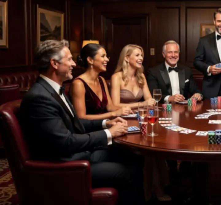 Ekskluzywny wieczór pokerowy z profesjonalnym prowadzącym
